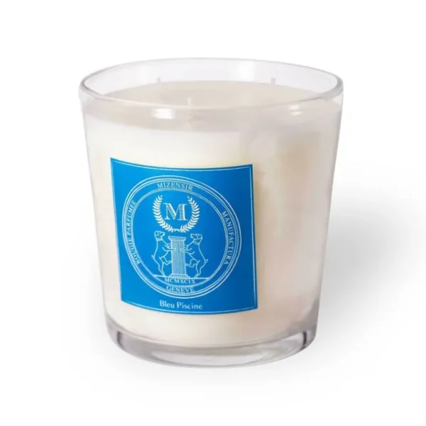 Mizensir Parfums Bleu Piscine | Large scented candle