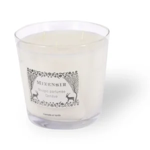 Mizensir Parfums Cannelle et Vanille  | Large scented candle