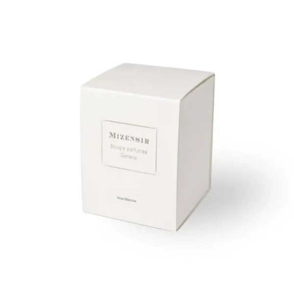 Mizensir Parfums Rose Blanche | Mini scented candle